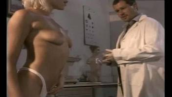 Anastasia Blue gets her vital signs checked by Mark Davis- Submissive Little Sluts # 1 - Scene 2